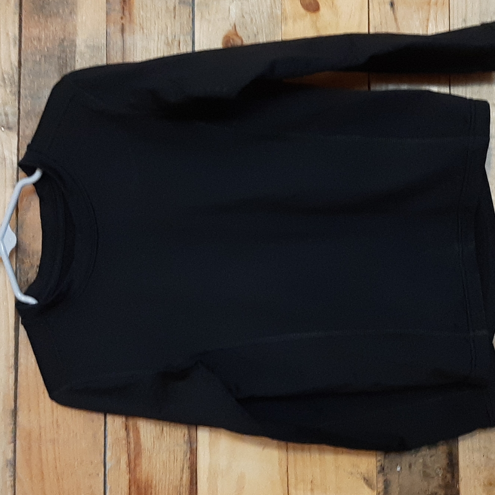 Nike Dri-Fit black long sleeve top Size L little boys